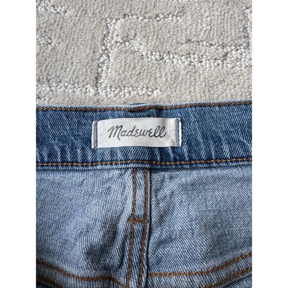 Madewell The Perfect Vintage Jeans High Rise Raw Hem Distressed - Picture 7 of 10